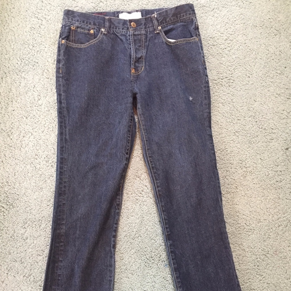Paper Denim and Cloth Dark Wash Jeans